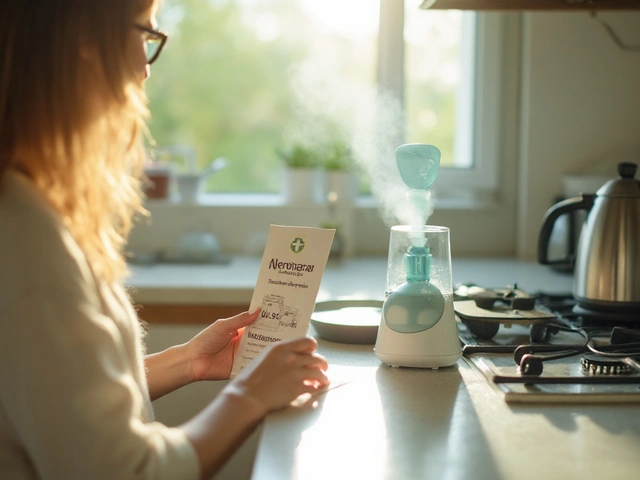 Inhalaciones en casa con soluciones de farmacia: guía práctica y segura