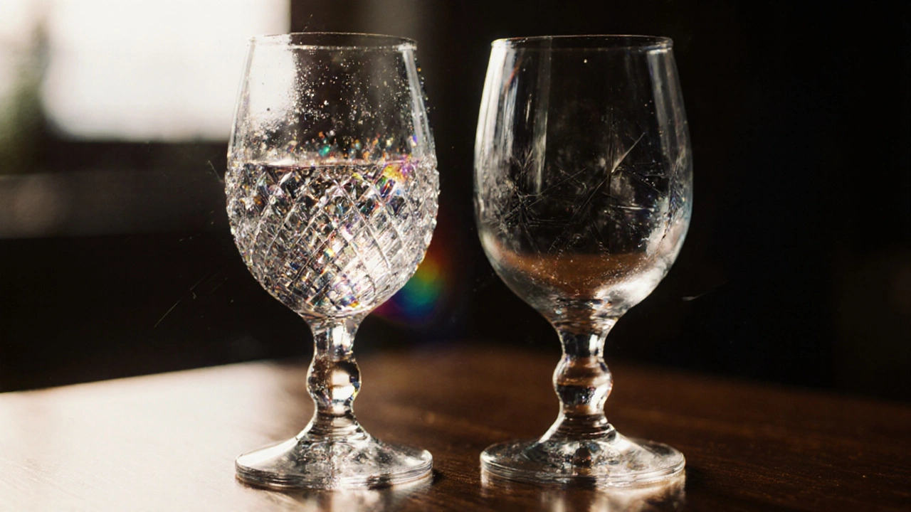 Cómo identificar copas de cristal: guía práctica