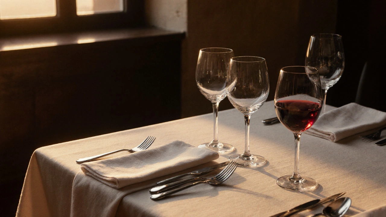 ¿Cómo se ponen las copas en una mesa elegante? Guía práctica para una puesta de mesa impecable