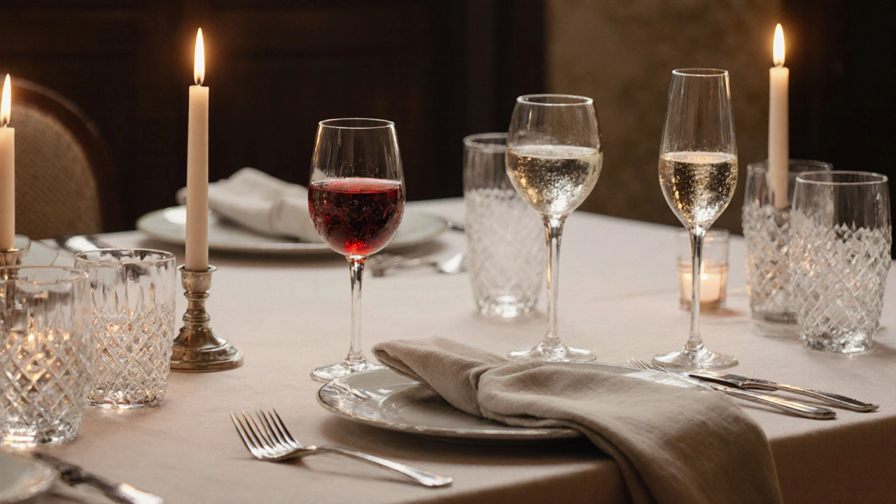 ¿Cuál es la copa de vino y cuál la de agua? Guía práctica para no equivocarte en la mesa