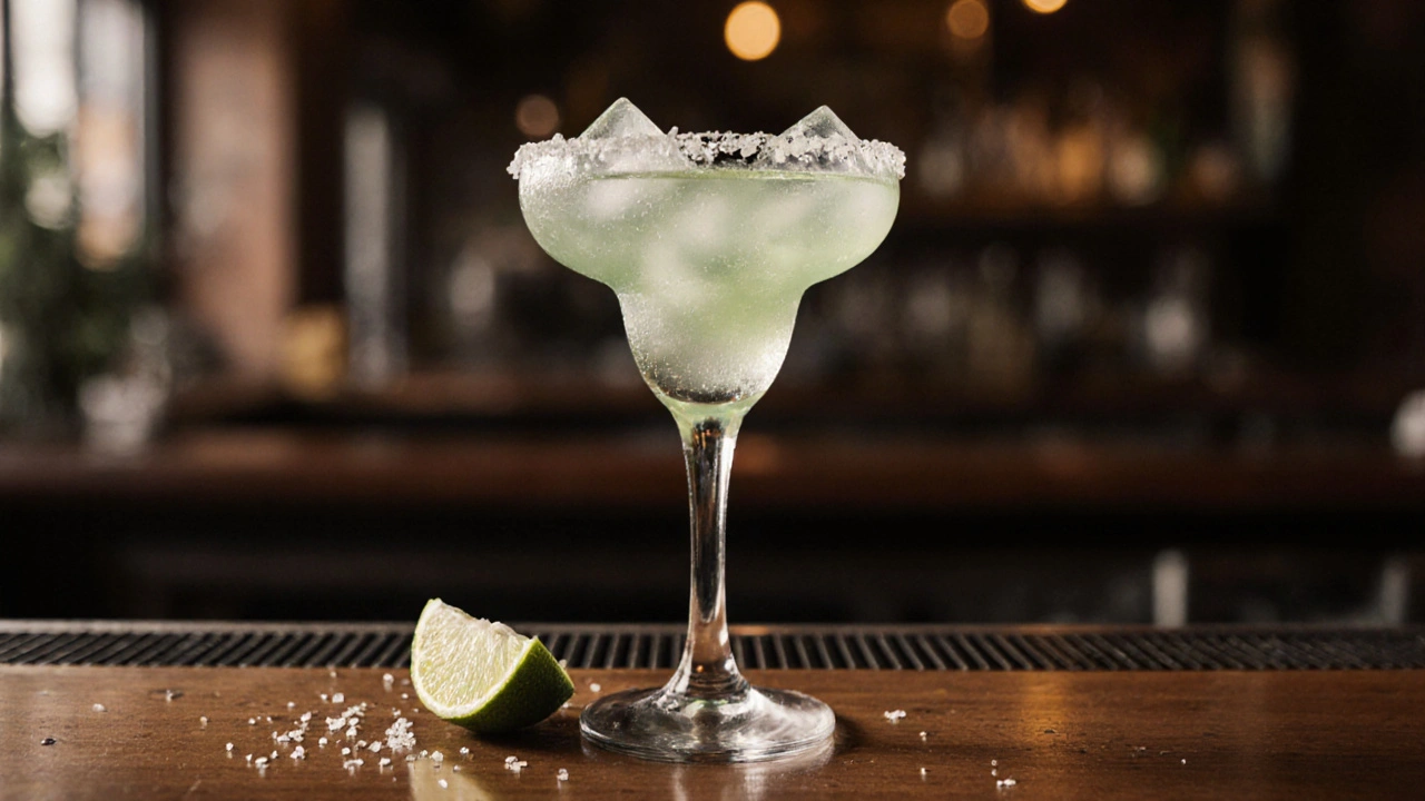 ¿En qué vaso se sirve la margarita? El vaso ideal para este cóctel clásico