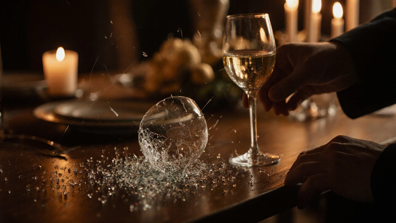 ¿Qué significa que se rompan las copas de cristal? Simbolismo, supersticiones y qué hacer cuando ocurre