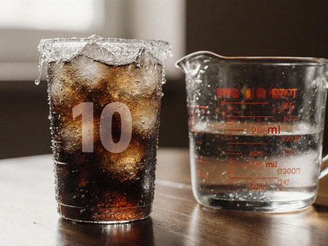 ¿Cuántas onzas tiene el vaso número 10 de plástico duro?