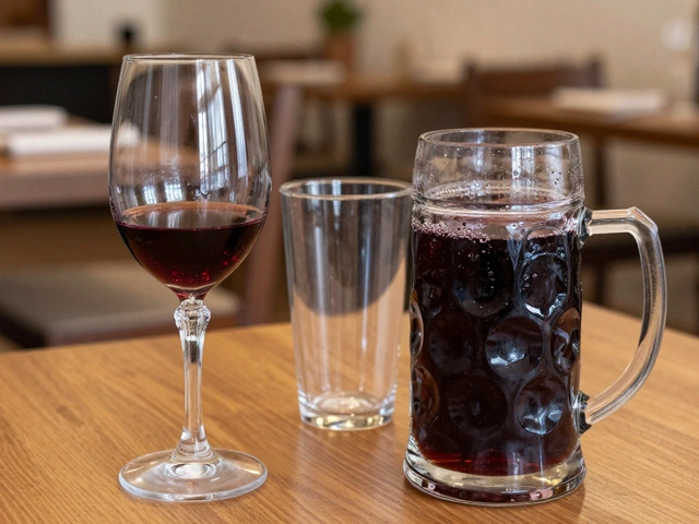 ¿Qué tipo de copas se sugiere evitar en el servicio del vino?