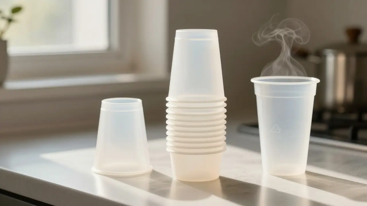 ¿Cómo son los vasos de polipropileno? Propiedades, usos y ventajas