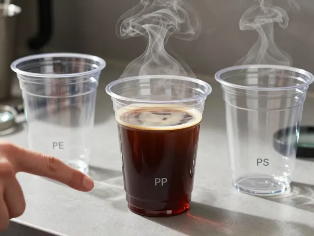 ¿Qué tipo de plástico es más seguro para vasos de plástico duro?